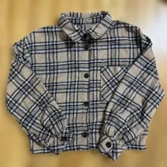 チェック柄ウールタッチシャツ[snk958]