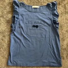 Couture brooch 半袖Tシャツ ブルー リボン レディース Mサイズ