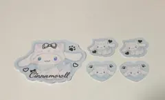 サンリオ ミルキーこねこ ステッカー シナモロール シナモン