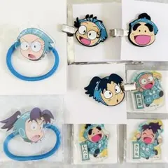 忍たま乱太郎 かおかおおかお アクリミニ 前髪クリップ 乱太郎 きり丸 しんべヱ