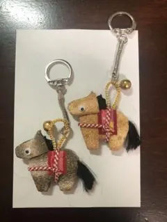 干支(馬)のキーホルダー