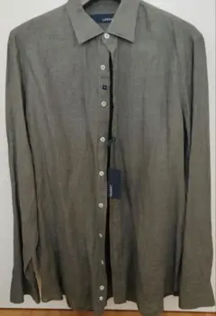 定価5万　新品　ラルディーニ　 シャツ41 リネン　麻　lardiniのサムネイル