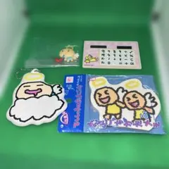 当時物 てんしっちのたまごっち 레트로 文具・電卓 4点セット 미사용 あり