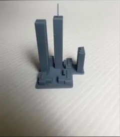 今は無きニューヨークのツインタワー(ワールドトレードセンター)6cm