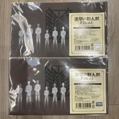 新品　進撃の巨人展　FINAL チケットホルダー　2枚セット