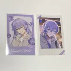 【にじさんじ】星導ショウ チェキ風カード 2枚セット【ウィンターデート】