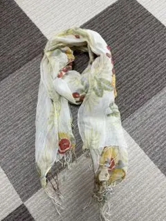 passage mignon フルーツ柄ストール　薄手