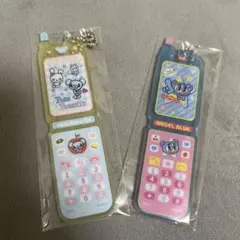 ナルミヤキャラクターズ　ガラケー型アクキー　2点セット　早い者勝ち‼️