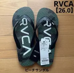 新品▪️RVCA ビーチサンダル【26.0】ルーカ　迷彩　アーミーのサムネイル
