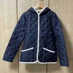 キルティングジャケット ネイビー