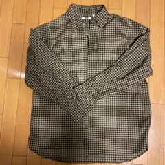 UNIQLO チェック柄 長袖シャツ Lサイズ