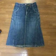 Lee デニムひざ丈スカート S