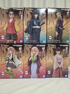 【新品未開封】鬼滅の刃 絆の装 フィギュア 6種 セット まとめ売り