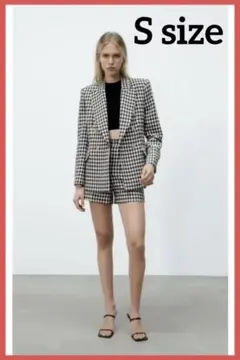 最終値下げZARA★千鳥ジャケット