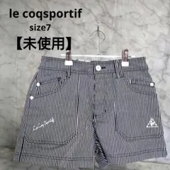 Le Chat Sportif　ゴルフショートパンツ　ゴルフウエア　ストライプ