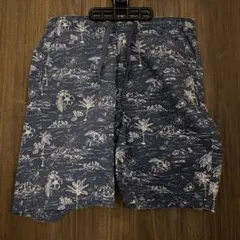 GAP パームツリー柄ハーフパンツ　ネイビー　Sサイズのサムネイル