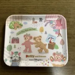 ディズニー　ダッフィ&フレンズ　スーベニア　トレー