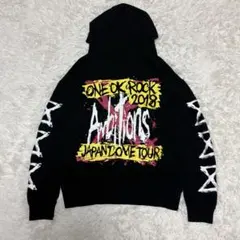 ONE OK ROCK 2018 パーカー ジップアップ ブラック　L