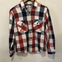 ALCARZA アルカルザ　チェック　ネルシャツ