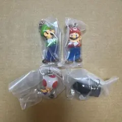 マリオ　めじるしアクセサリー　ガチャ　キラー　キノピオ　ルイージ