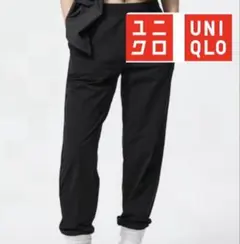 美品‼️ユニクロ　ウルトラストレッチアクティブジョガーパンツ　ブラック