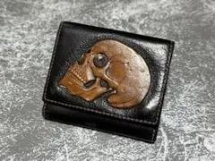 KAPITAL 骨デザイン 二つ折り財布 bone - メルカリ