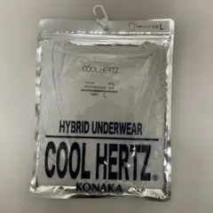 【新品】KONAKA COOL HERTZ 半袖Vネック Lサイズ　コナカ