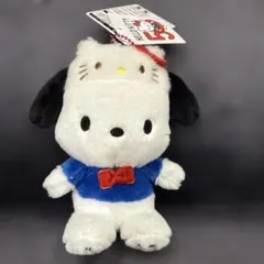 ポチャッコ サンリオ マフラー マスコットホルダー ぬいぐるみ タグ付