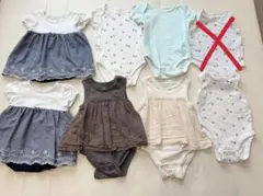 GAP 夏 ロンパース セット 双子