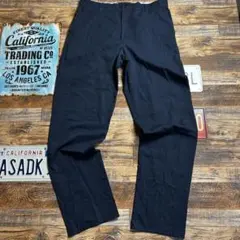 レッドキャップ　W36 ワークパンツ　ネイビー　古着　ストリート　XL相当