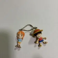 ONE PIECE ルフィ ナミ キーホルダー