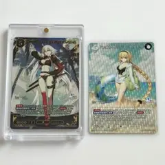 神秘の天司ラジエル SP 1枚、南南西の守護神 アニラ RR 1枚 グラブル