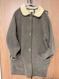 LLbean フリースジャケット ボア裏地 ブラウン