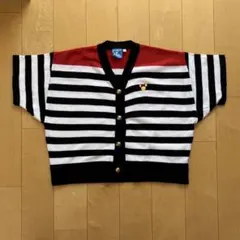 Right-on ミニーマウス ストライプカーディガン