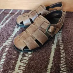Hush Puppies メンズ コンフォートサンダル ブラウンのサムネイル