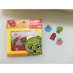 ガチャピンとムック シール