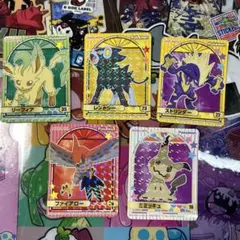 丸美屋 ポケモンシール 5枚セット