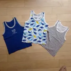 男の子用タンクトップ3枚セット