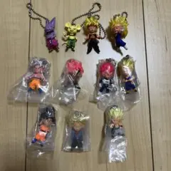 ドラゴンボール UDM キーホルダー 11個セット ガシャポン ガチャガチャ