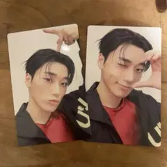 ATEEZ アチズ JAPAN BAD ソロ盤 封入 トレカ サン 2枚セット
