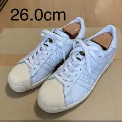 adidas　スーパースター　DLX 80s 白スニーカー