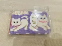 フェイラー FEILER モフモフネコチャン L字ポーチ