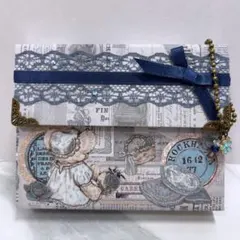 蛇腹ファイル おすそ分け ハンドメイド チェーン付き317番