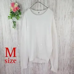 【ユニクロ】ニット シンプル カジュアル フェミニン レジャー 女子会 デート