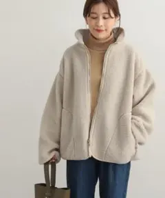 DOORS ボアジップリバーシブルジャケット