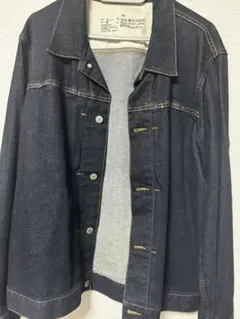 デニムジャケット インディゴブルー XLサイズ　無印良品のサムネイル