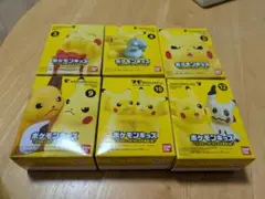 ポケモンセンター☆【5種】デスク周り おたすけピカチュウ フィギュア