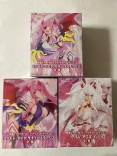 麻雀ファイトガール　フィギュアコレクション 3種