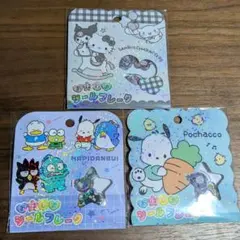 おはじきシールフレーク　サンリオ