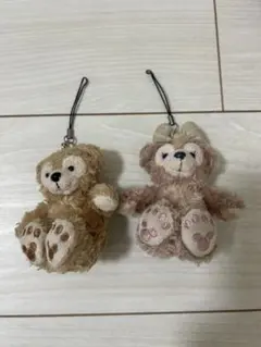 ダッフィー シェリーメイ ぬいぐるみ ストラップ ディズニーシー　お土産 人気